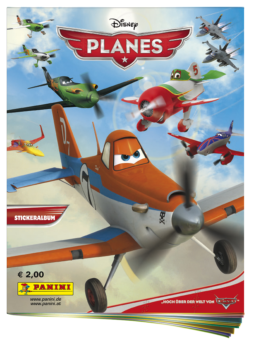 Die Stickerkollektion zu Planes von Disney startet am 20. August.