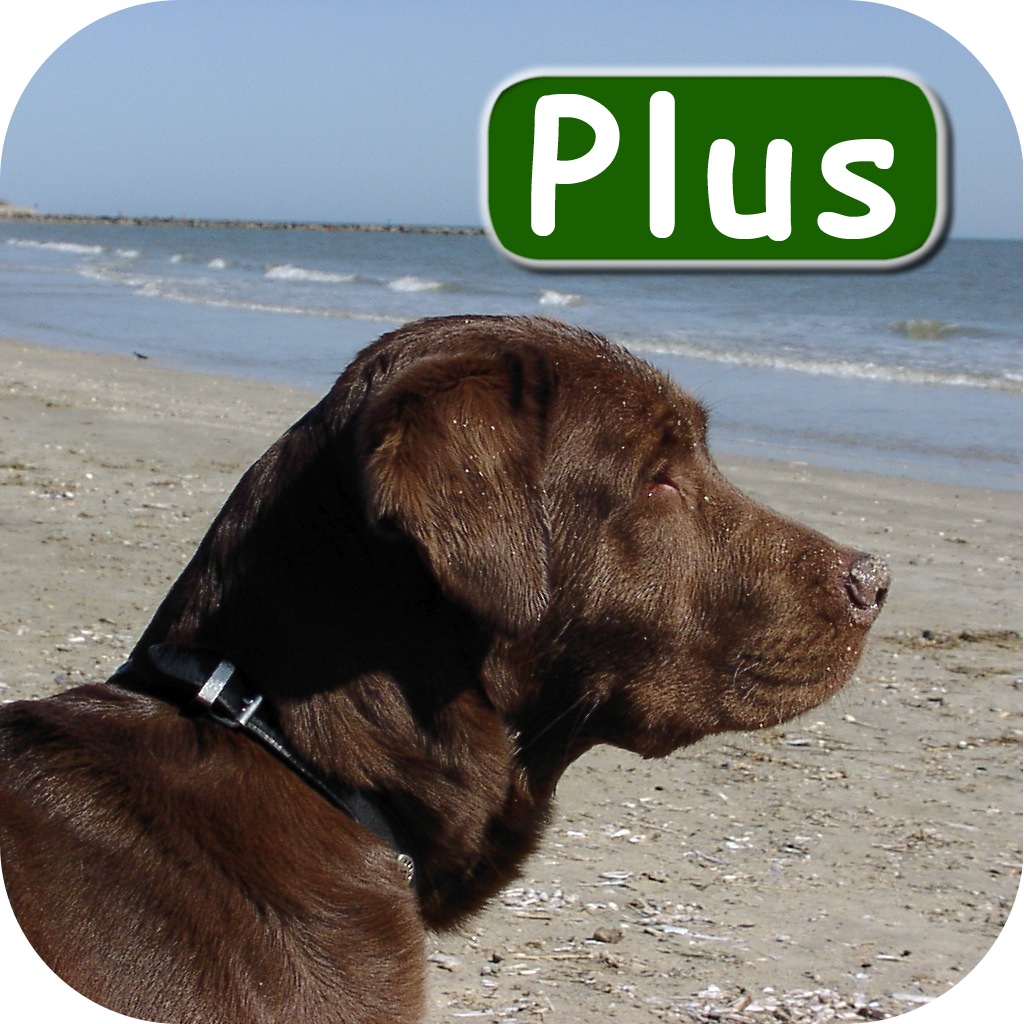 LOGO APP Hundestrände Plus LOGO APP Hundestrände Plus