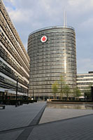 digitales Logo von Vodafone