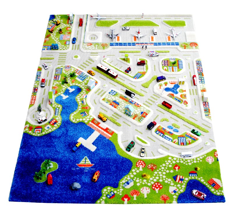 Kinderteppich, Kinderspielteppich 