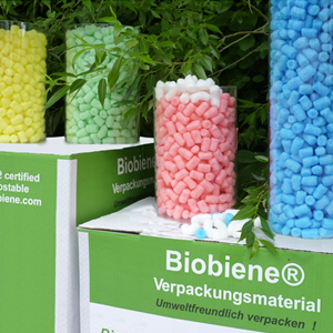 Kompostierbare bunte Verpackungschips Kompostierbare bunte Verpackungschips