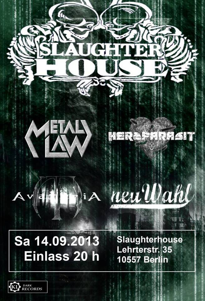AvatariA Live in Berlin Slaughterhouse AvatariA Live in Berlin Slaughterhouse