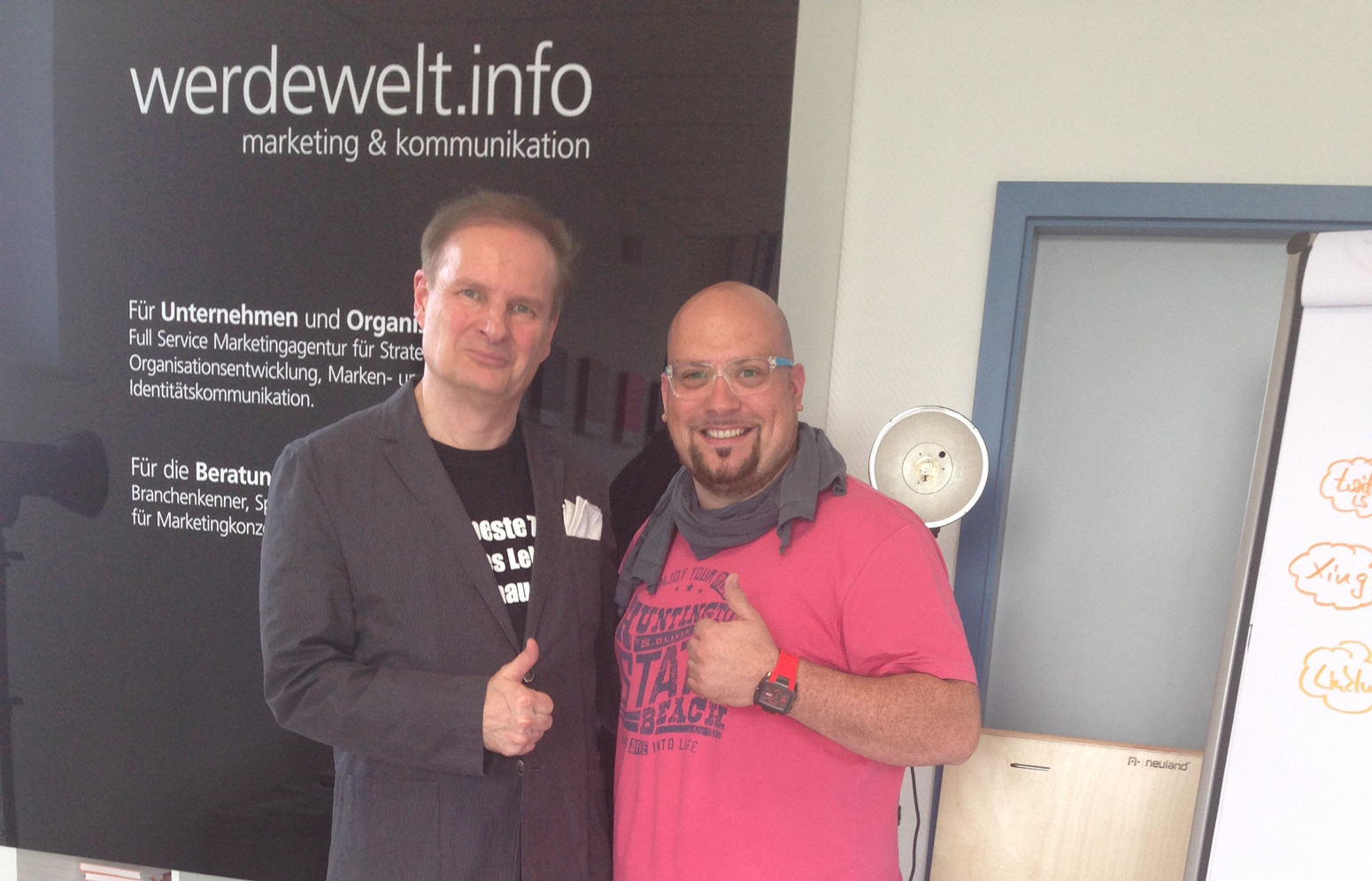 Prof. Dr. Lothar Seiwert und Benjamin Schulz Prof. Dr. Lothar Seiwert und Benjamin Schulz