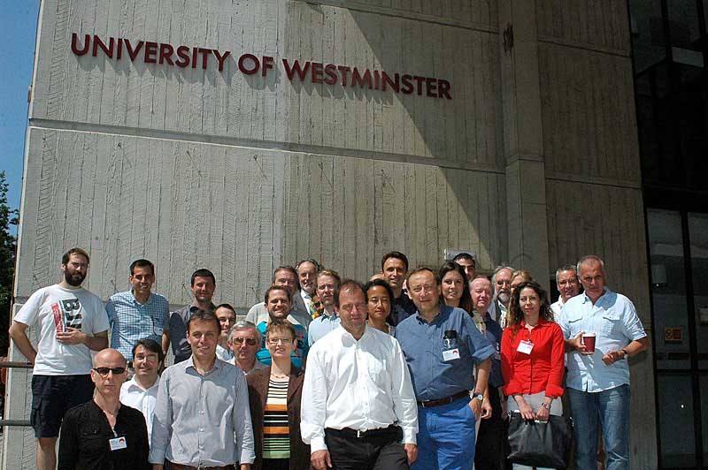 The project partners met up at the kick-off meeting in London. The project partners met up at the kick-off meeting in London.