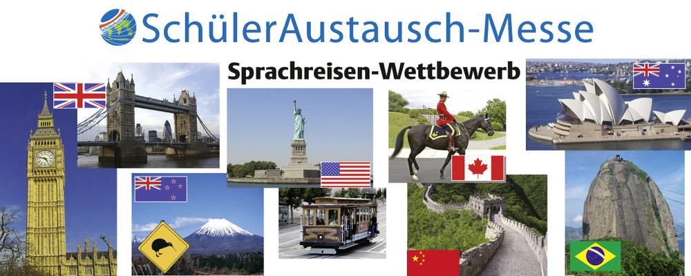 Sprachreisen zeigen die Welt: Das Logo des Wettbewerbs (Deutsche Stiftung Völkerverständigung)