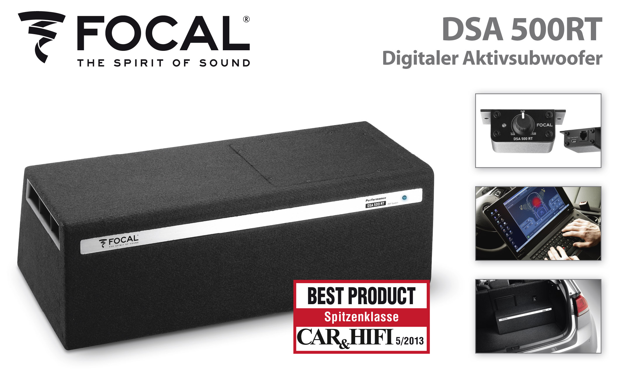 Focal Aktivsubwoofer DSA 500RT Focal Aktivsubwoofer DSA 500RT