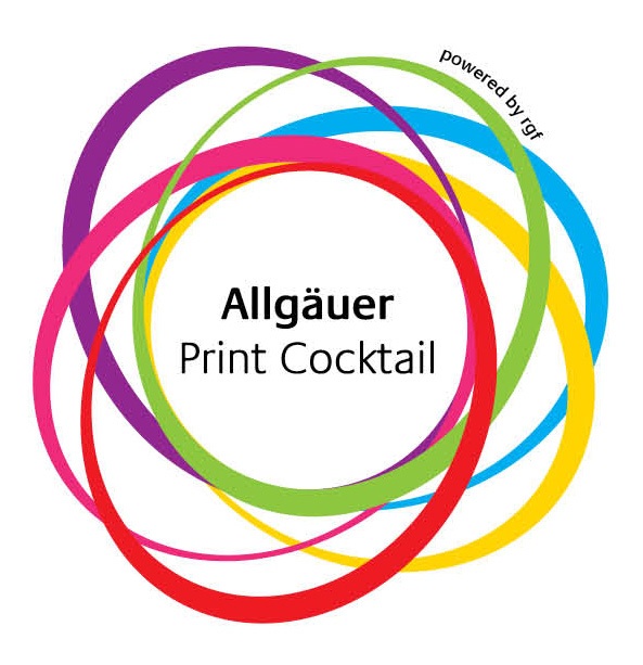 Die Dewart-Geschäftsleitung lädt zum Allgäuer Print Cocktail ein: Rainer Müller, Martina Dewart und 