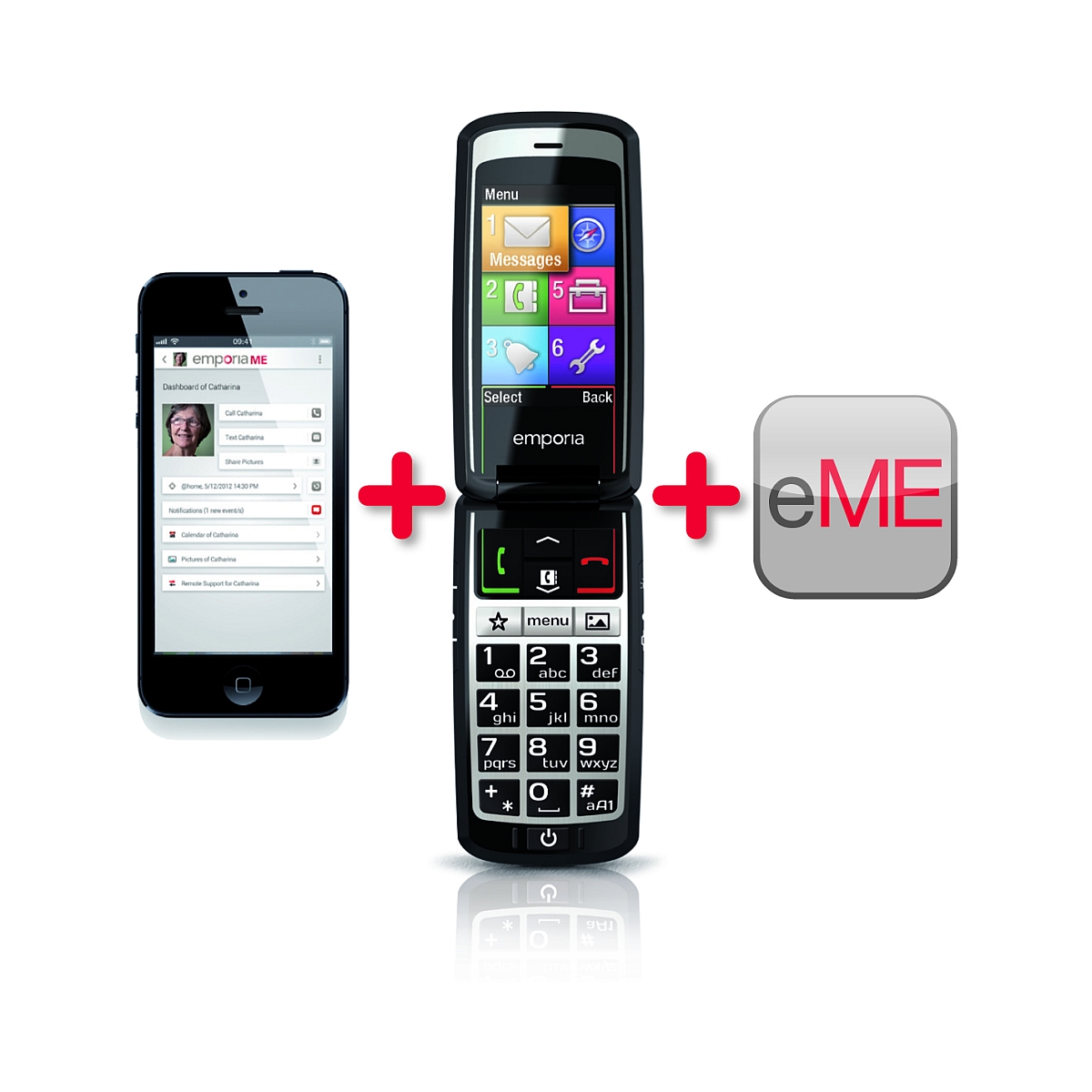 Verbinden Generationen von Menschen und Mobiltelefonen: die App emporiaME und das clevere emporiaCON Verbinden Generationen von Menschen und Mobiltelefonen: die App emporiaME und das clevere emporiaCON