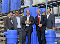 Preisübergabe des GreenTec Awards an 3P Technik in den Räumen des Unternehmens in Donzdorf. 
