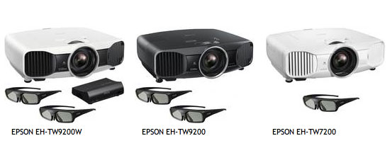 EPSON Projektoren EH-TW9200, EH-TW9200W, EH-TW7200 EPSON Projektoren EH-TW9200, EH-TW9200W, EH-TW7200