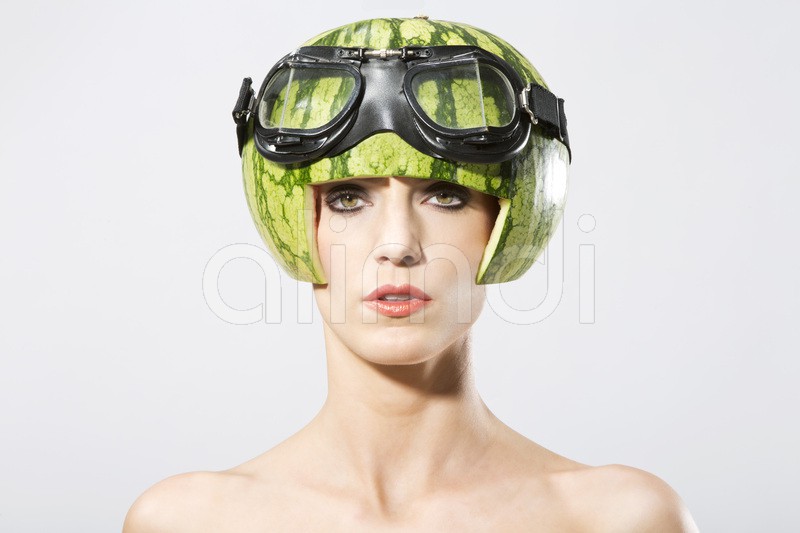 Frau mit Melone Frau mit Melone