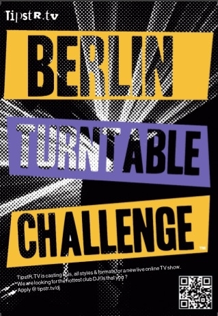 Berlin Turntable Challenge Flyer