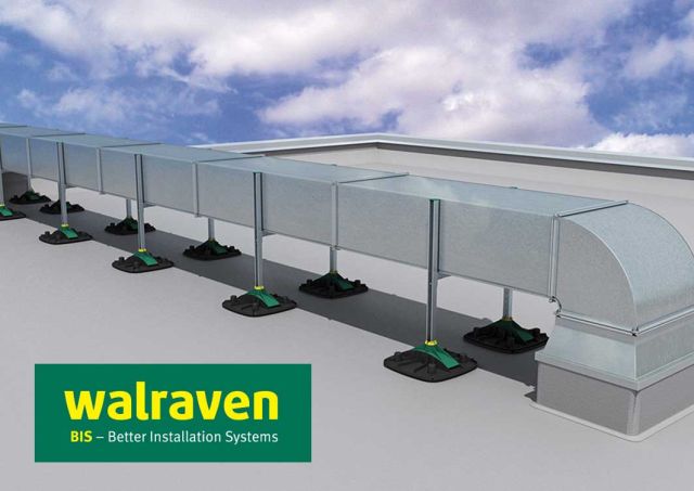 Das modulare Montagesystem BIS Yeti® für Installationen auf flachen oder leicht geneigten Dächern Das modulare Montagesystem BIS Yeti® für Installationen auf flachen oder leicht geneigten Dächern