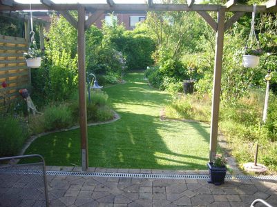 Kunstrasen ist ideal als Grünfläche für Ferienhäuser Kunstrasen ist ideal als Grünfläche für Ferienhäuser