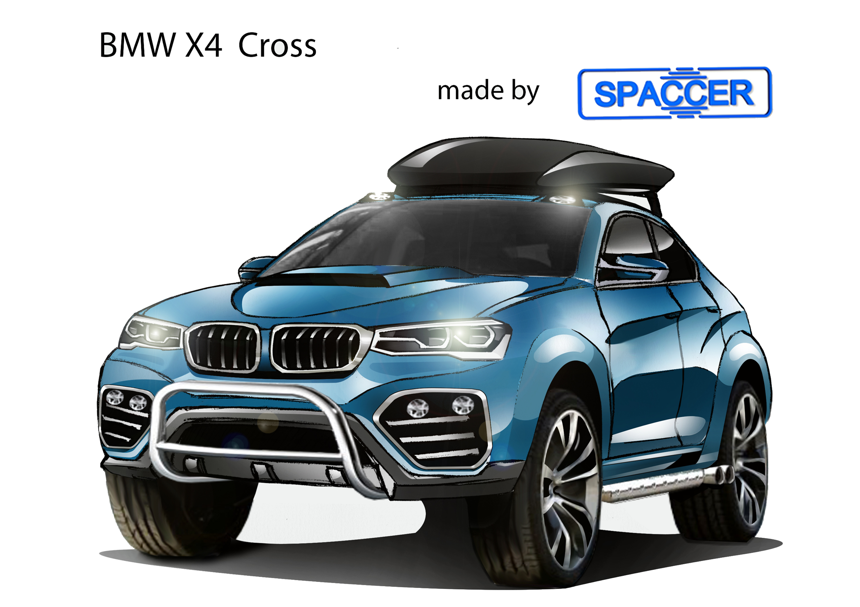 BMW X4 Cross mit Spaccer