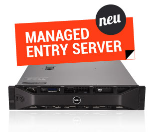 Der Managed Entry Server von InterNetX: Klein im Preis, stark in der Leistung und im Service.