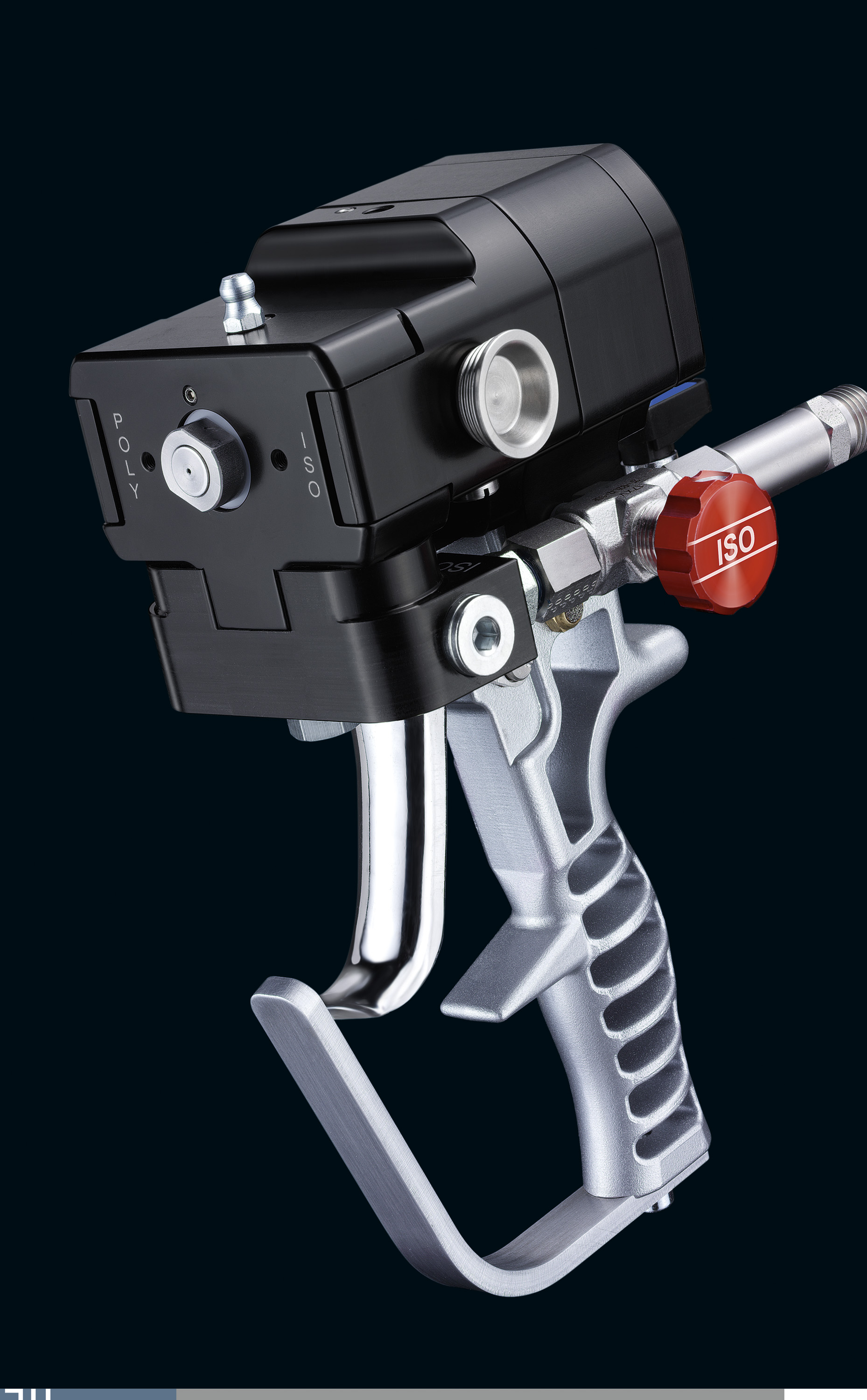 WIWA PU GUN 4040 - die 2K-Spritzpistole von WIWA für die Verarbeitung von PUR-Schaum und Polyurea. WIWA PU GUN 4040 - die 2K-Spritzpistole von WIWA für die Verarbeitung von PUR-Schaum und Polyurea.