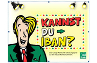 Das Comic-Spiel „Kannst du IBAN?“ findet sich auf den Webseiten der teilnehmenden PSD-Banken. 