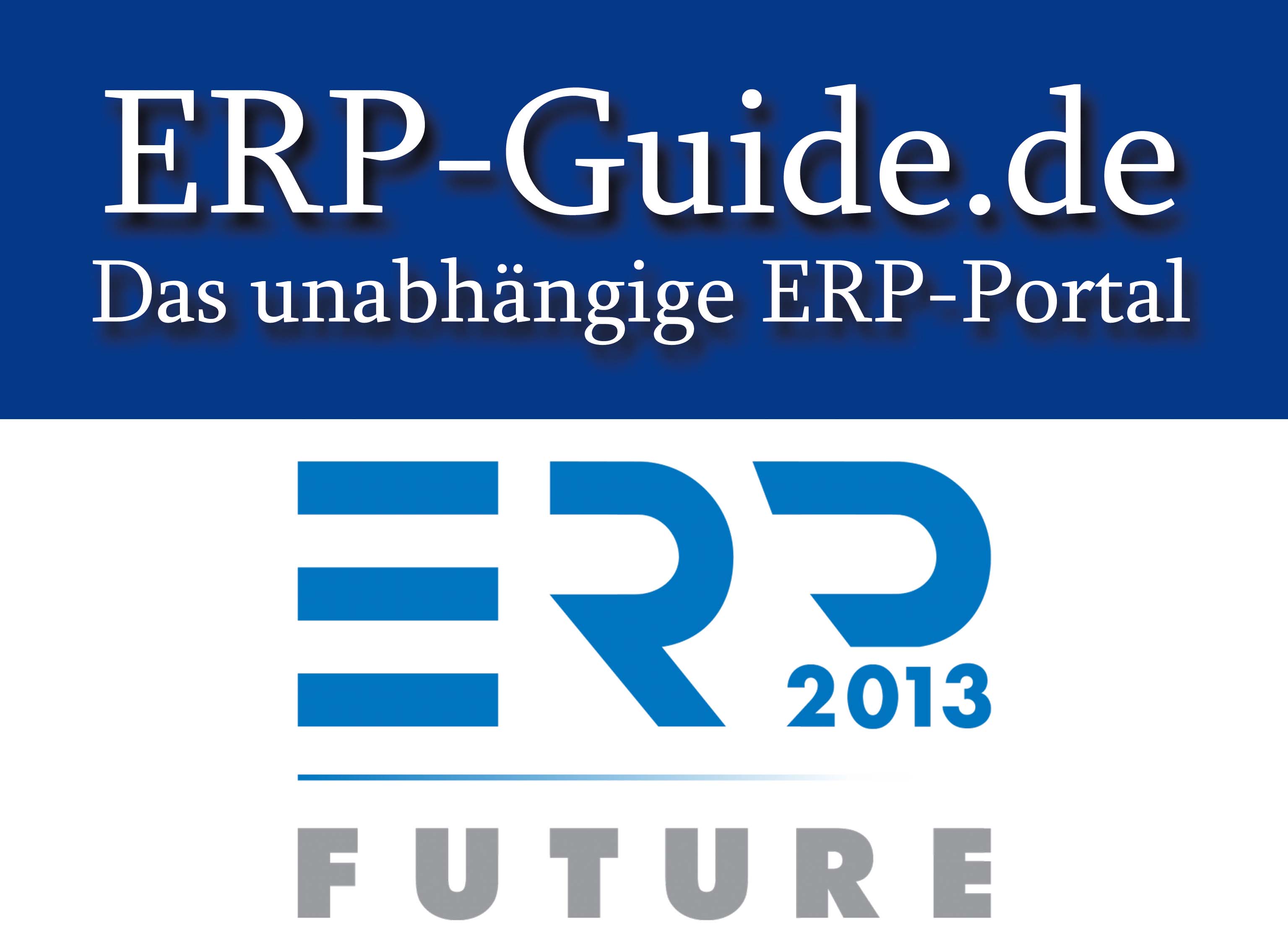 Logo des ERP-Software Portals ERP-Guide.de und der ERP Future. Logo des ERP-Software Portals ERP-Guide.de und der ERP Future.