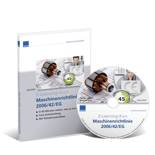 E-Learning-Kurs Maschinenrichtlinie E-Learning-Kurs Maschinenrichtlinie