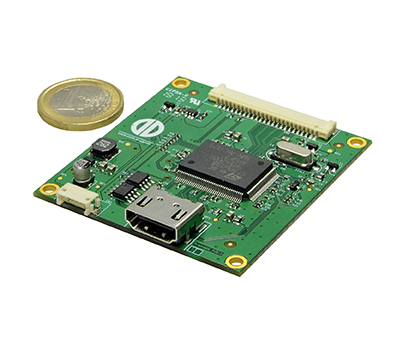PrismaMINI von Distec: kleiner, günstiger und projektspezifischr TFT-Controller zur Displayansteueru