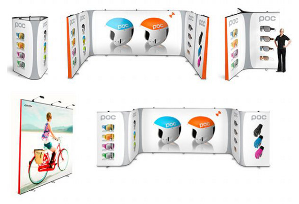Mobiler Messestand Expand LinkWall
