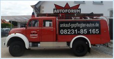 Autoankauf Feuerwehr