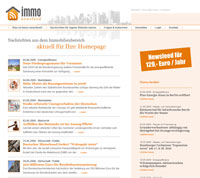 Screenshot immo-newsfeed.de Screenshot immo-newsfeed.de