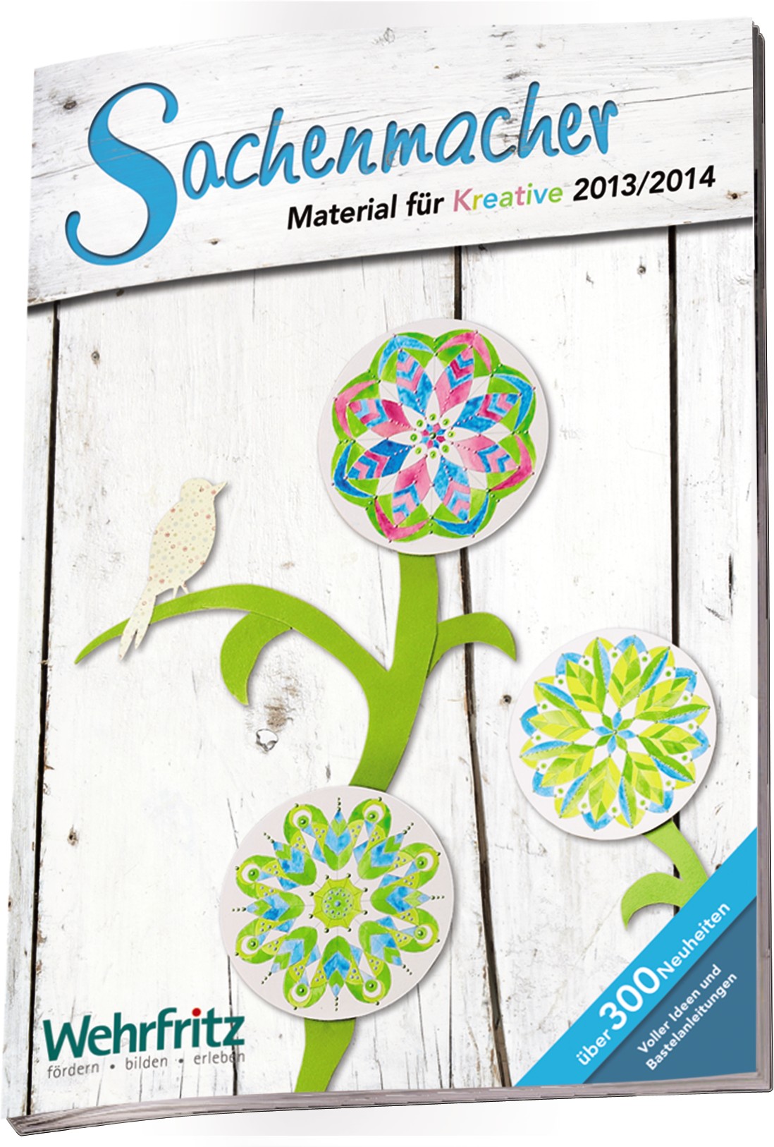 Pünkltlich erschienen zur Bastelsaison: der neue Sachenmacher-Katalog mit Material für Kreative.
