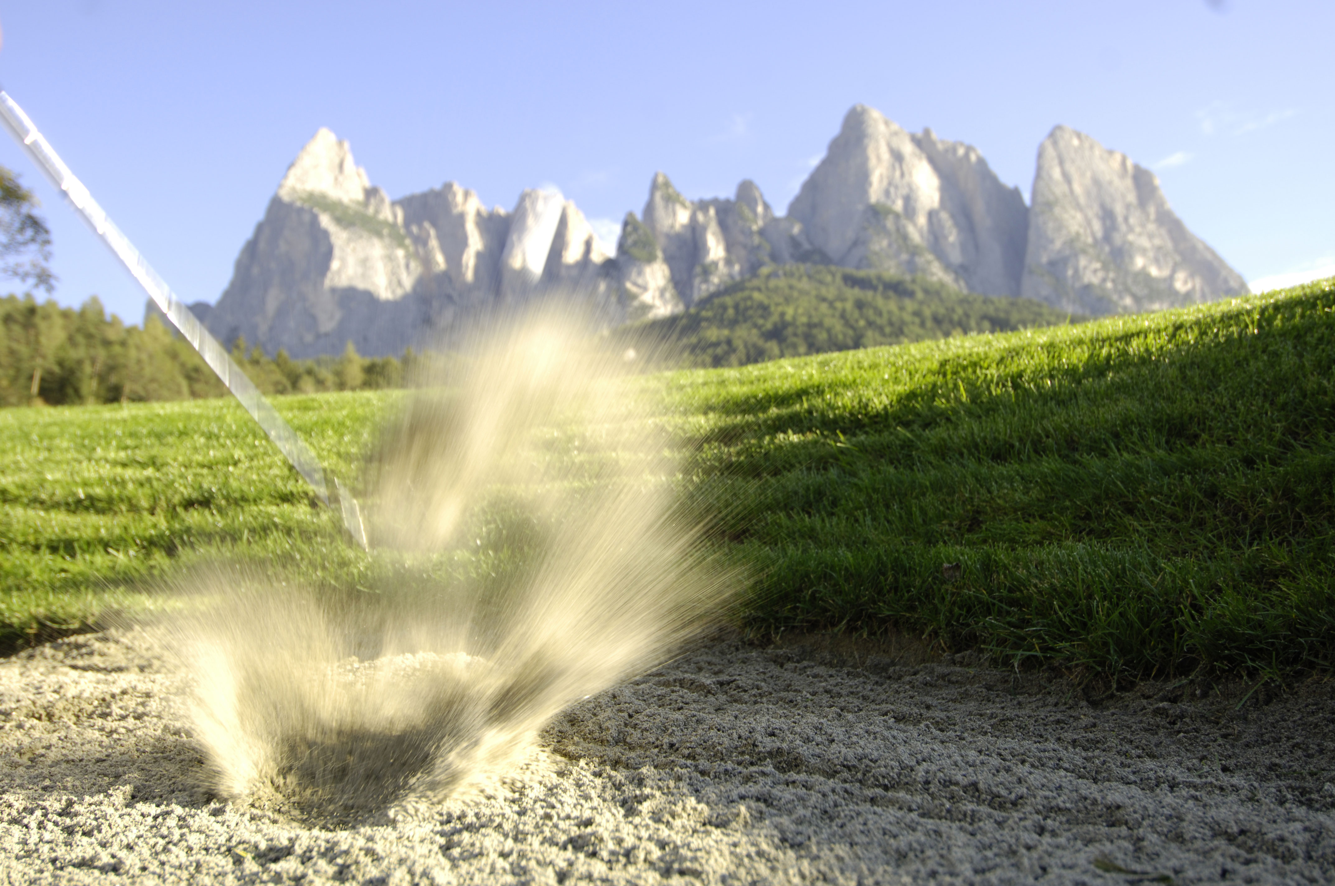 Golfen unter dem Schlern in Südtirol ? Helmuth Rier