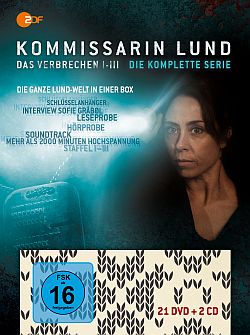 DVD-Cover „Kommissarin Lund – Das Verbrechen I - III, Die Komplette Serie“