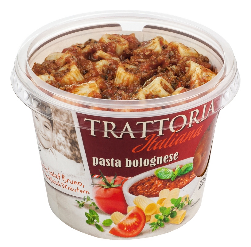Die neuen Pasta-Snacks Trattoria Italiana von Popp Feinkost sind kalt oder warm ein Genuß