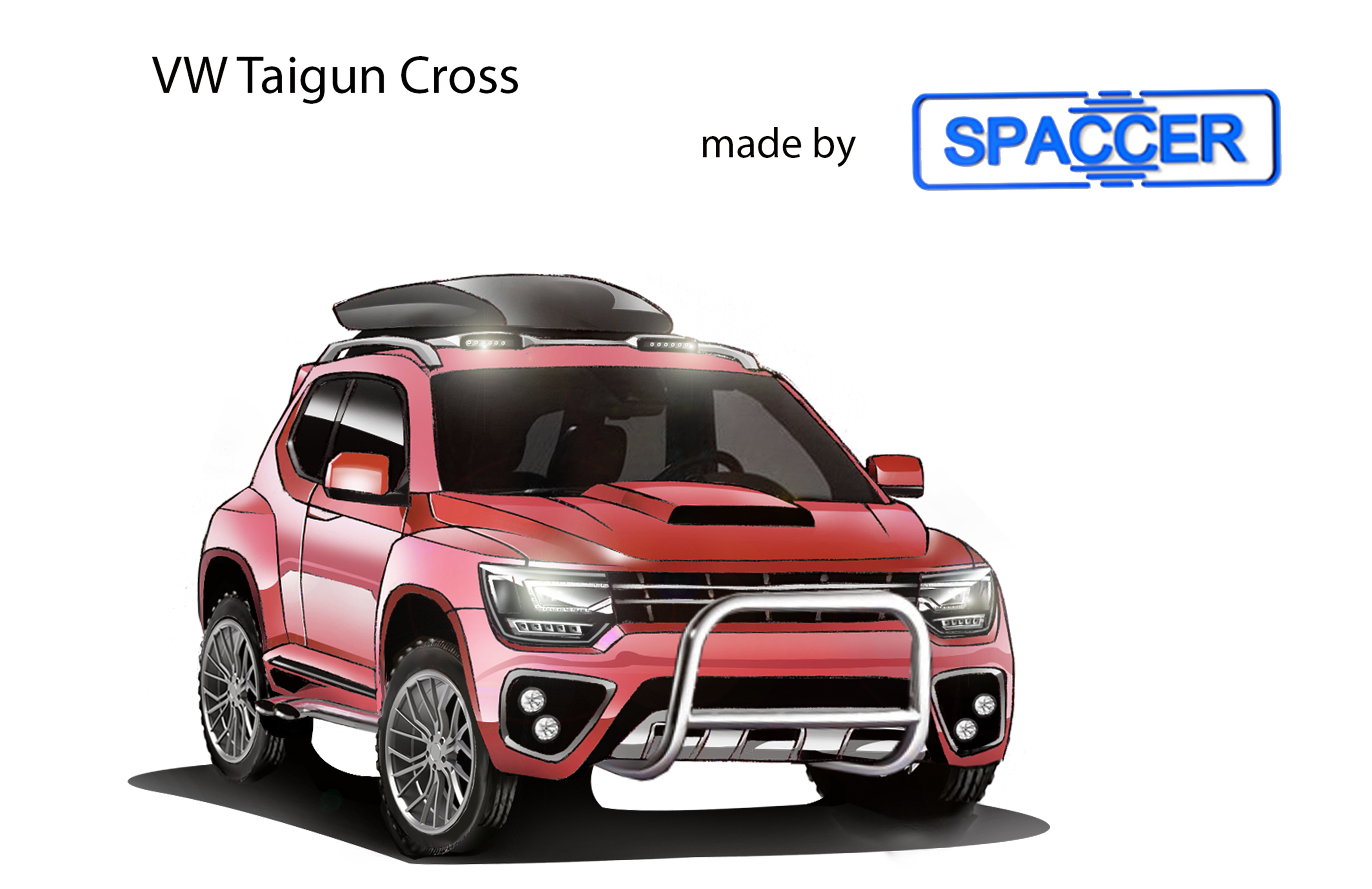 VW Tiguan Cross mit Spaccer Höhergelegt VW Tiguan Cross mit Spaccer Höhergelegt