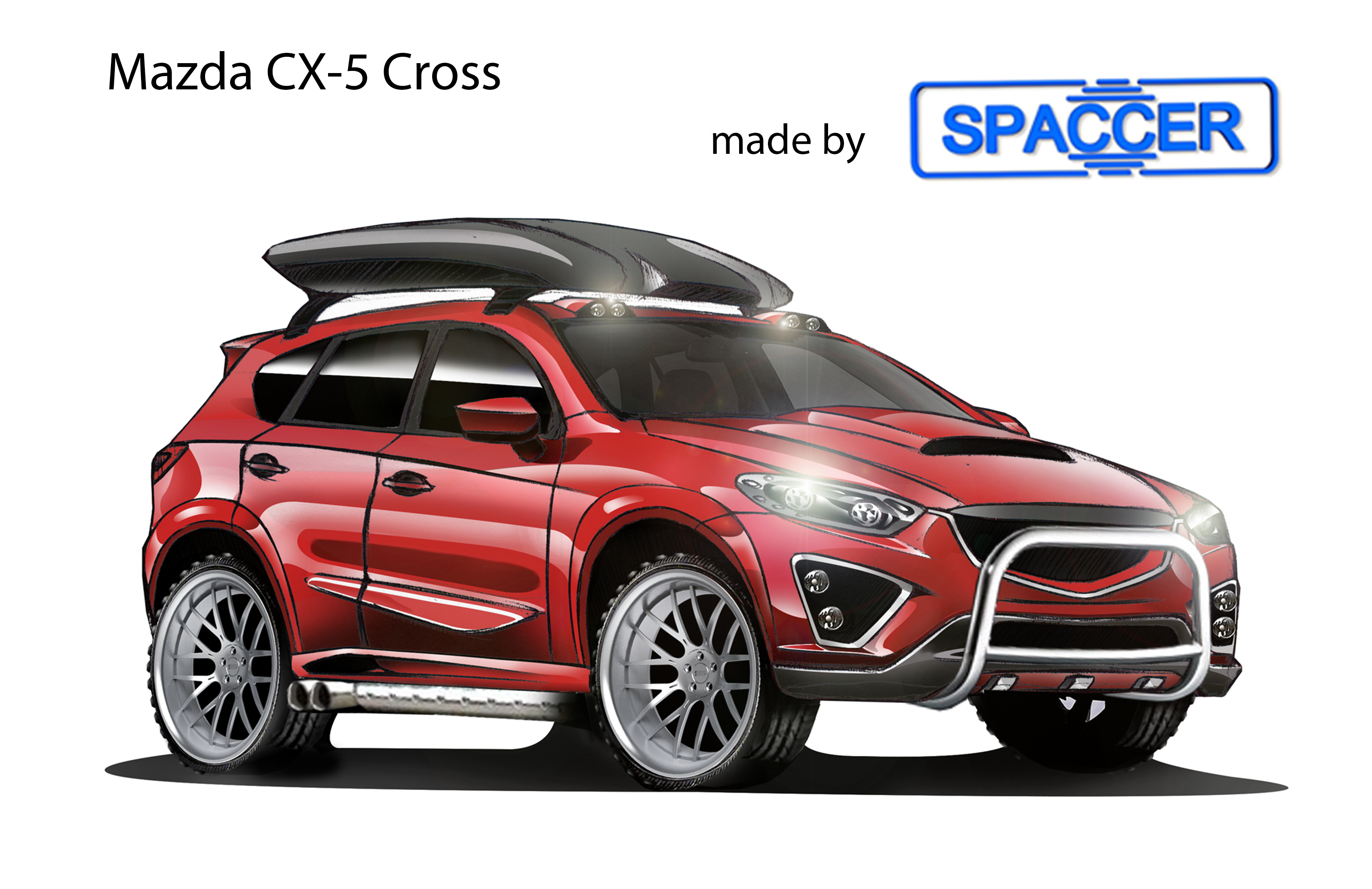 Mazda CX-5 Cross mit Spaccer Mazda CX-5 Cross mit Spaccer