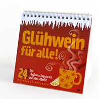 Farbenfrohe Glühweinrezepte im Kalenderformat Farbenfrohe Glühweinrezepte im Kalenderformat