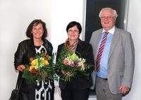 v.l.n.r.: Antje Tillmann, Christine Lieberknecht und Wolfgang Hölzer v.l.n.r.: Antje Tillmann, Christine Lieberknecht und Wolfgang Hölzer