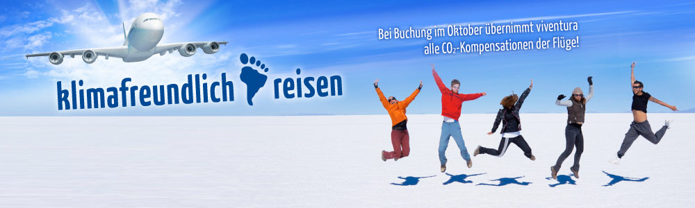 Mit viventura klimafreundlich reisen