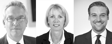 Dr. Werner Winnen, Advimed Koblenz, Birgit Senftleben und Jonas Kock, Kock Voeste GmbH Dr. Werner Winnen, Advimed Koblenz, Birgit Senftleben und Jonas Kock, Kock Voeste GmbH