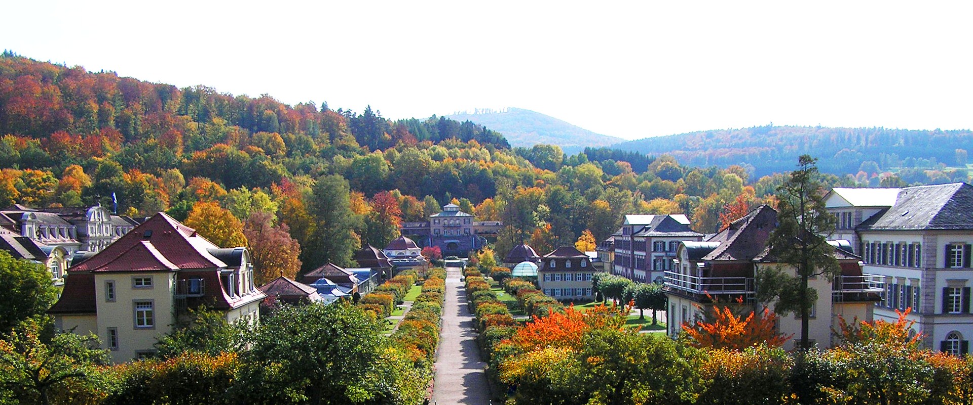 Staatsbad Bad Brückenau im Herbst Staatsbad Bad Brückenau im Herbst