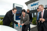 Gaben den Startschuss für Elektromobilität (© leitec Gebäudetechnik GmbH)
