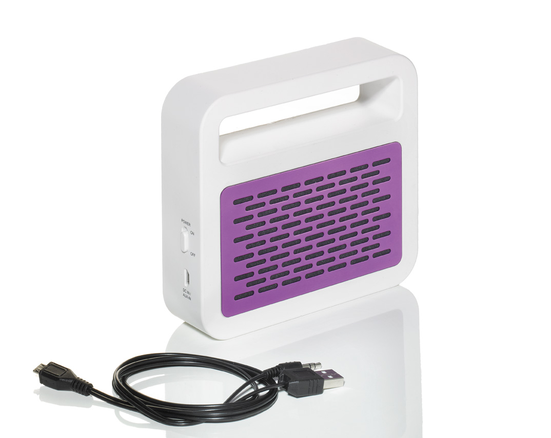 Bluetooth Speaker SOUND + GO von TROIKA, Design: Eduardo Alessi