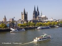 Altstadt und Rhein von Köln Altstadt und Rhein von Köln
