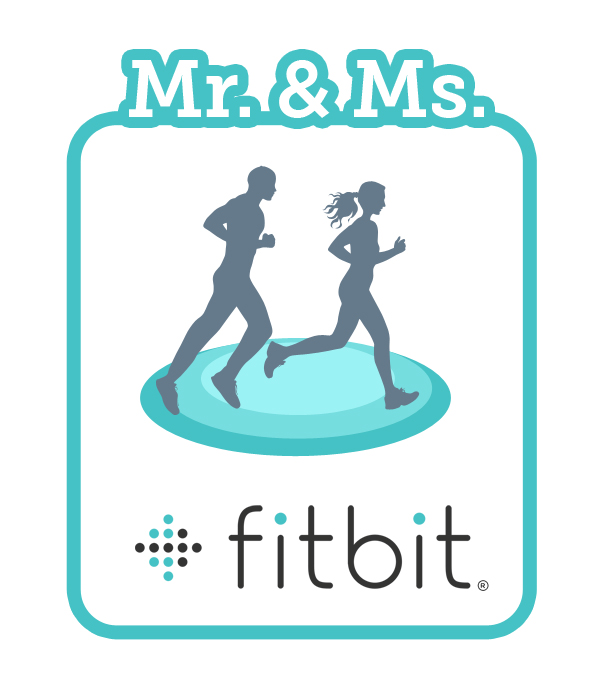 Mr und Ms Fitbit Logo Mr und Ms Fitbit Logo