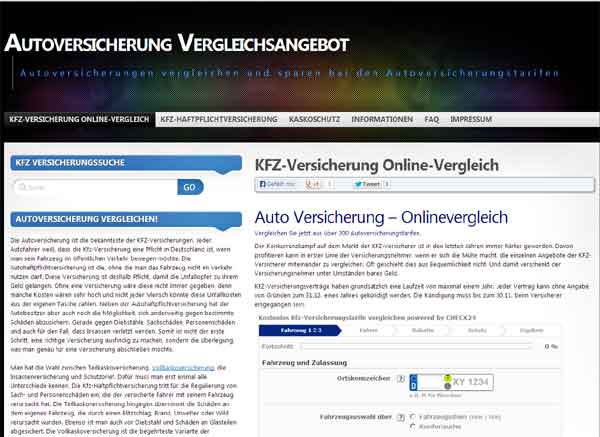 KFZ-Versicherungensvergleich KFZ-Versicherungensvergleich