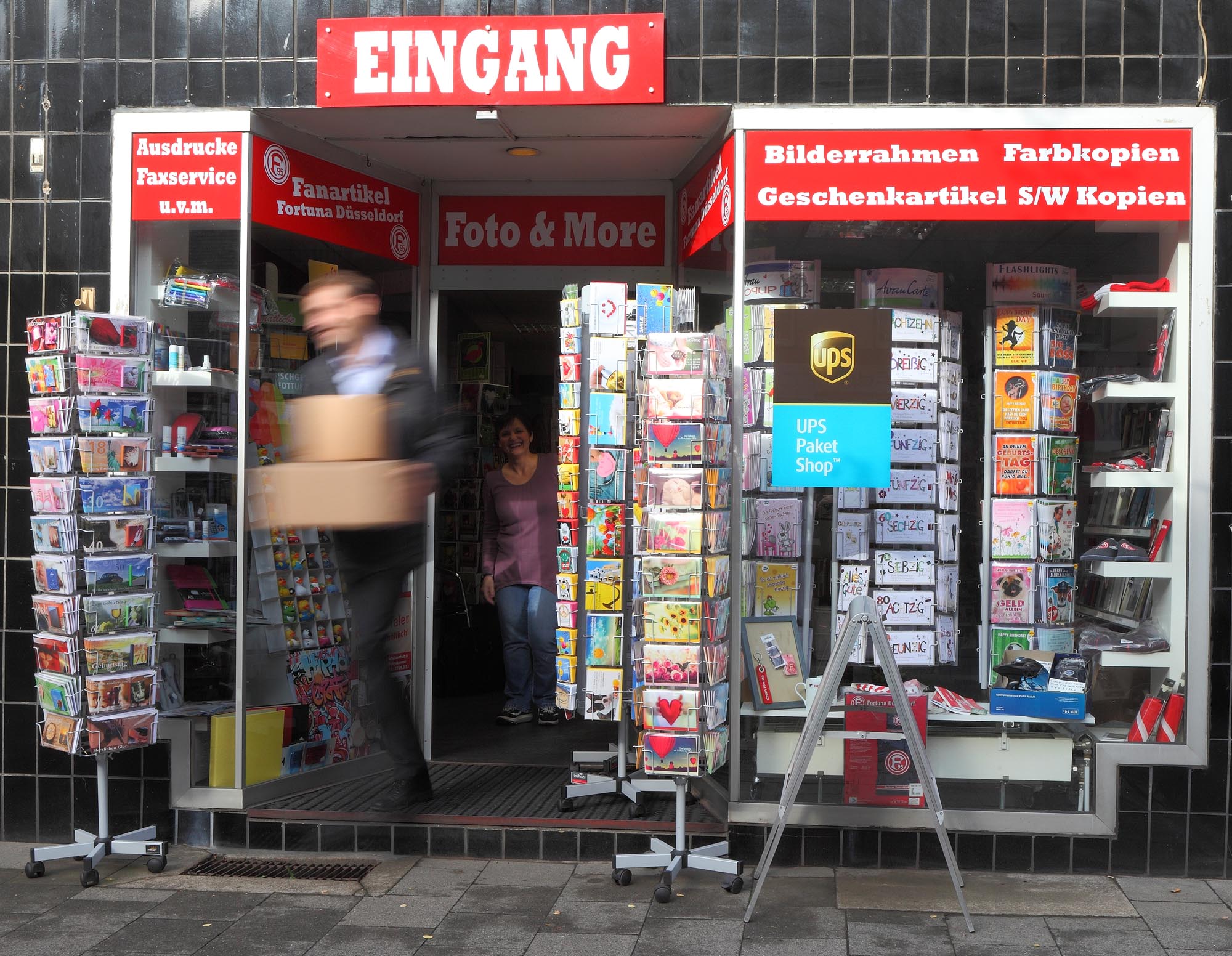 Ab 01. Oktober können Online-Käufer Pakete direkt an einen UPS Paket Shop senden lassen.