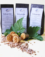 gefüllte Buchenholzglocken aus der Papageien Bäckerei