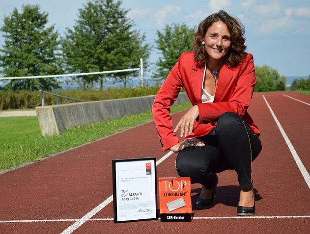 KMU - Katja Hofmann, Auszeichnung als?Top Consultant?und beste CSR Berater im Mittelstand KMU - Katja Hofmann, Auszeichnung als?Top Consultant?und beste CSR Berater im Mittelstand