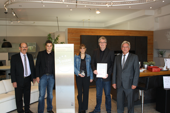 v. li. n. re. Bürgermeister Richard Köth, Stefan Dietmann, Gabi Dietmann, Arno Dietmann, Wilfried Sc v. li. n. re. Bürgermeister Richard Köth, Stefan Dietmann, Gabi Dietmann, Arno Dietmann, Wilfried Sc