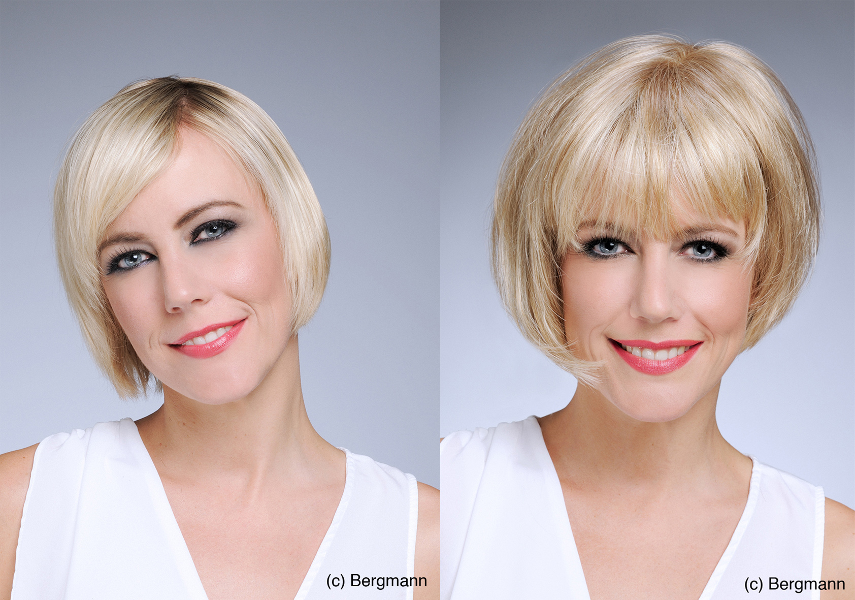 Bergmann Kundin mit Volumenproblem vorher und nachher mit Haartechnik HairPlus1