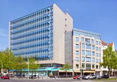 Das markante, neungeschossige Büro-/Geschäftshaus Das markante, neungeschossige Büro-/Geschäftshaus